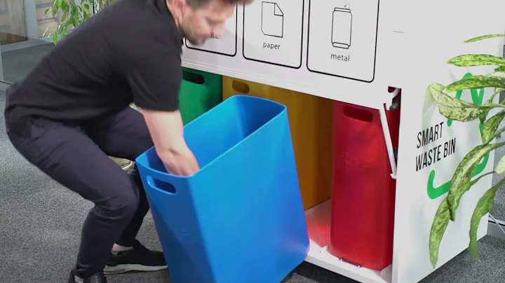 Bin e   the smartest waste bin worldwide