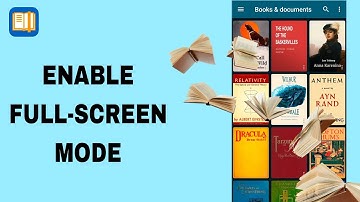 How To Enable And Turn On Full-Screen Mode On ReadEra App