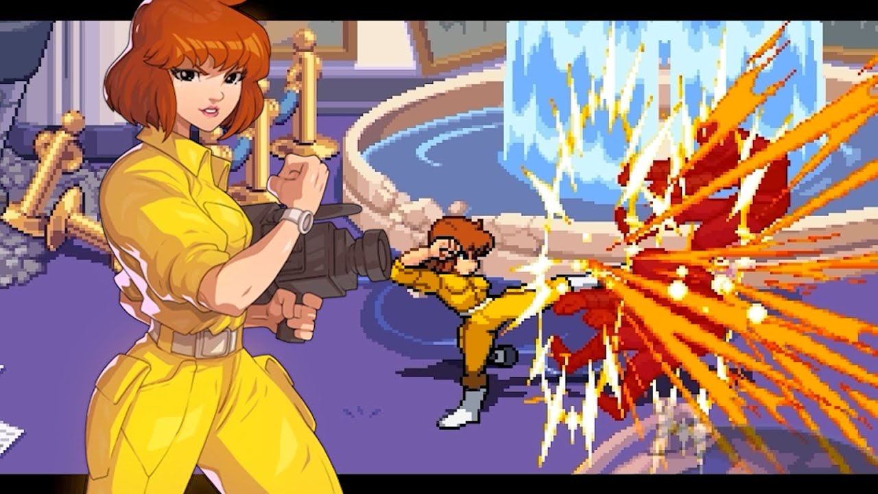 TMNT Shredder's Revenge April Combo YouTube