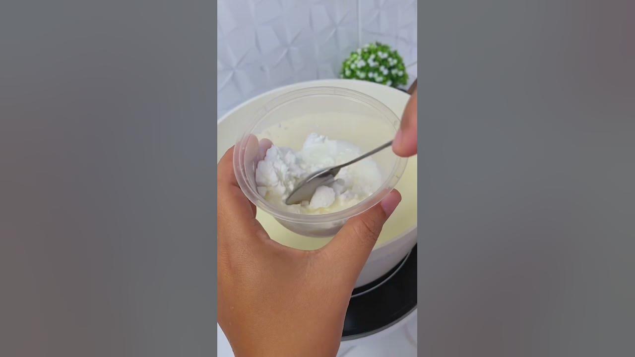 Tambahkan tepung maizena bikin es lilin kamu makin lembu #eslilinlembut