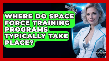 Where Do Space Force Training Programs Typically Take Place? - Warriors In Space