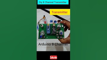 Arduino 8 Channel Transmitter and Reciver|Arduino Nano Projects #shorts #drone #diy #viral