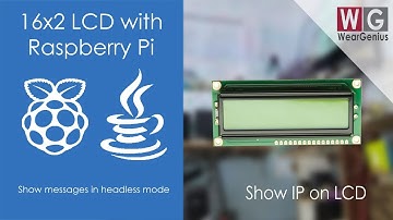 Show messages on 16x2 LCD | Pi4J | JAVA | Raspberry Pi #21