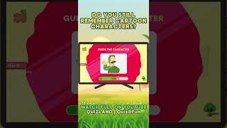60 Cartoon Characters! Can You Beat It?!   #quiz #quizland #cartoon #cartoonquiz