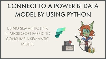 Connect to a Power BI Data Model with Python