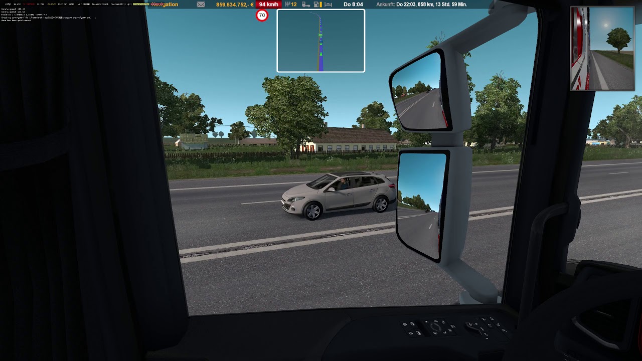 ETS 2:  Moscow - Vilnius