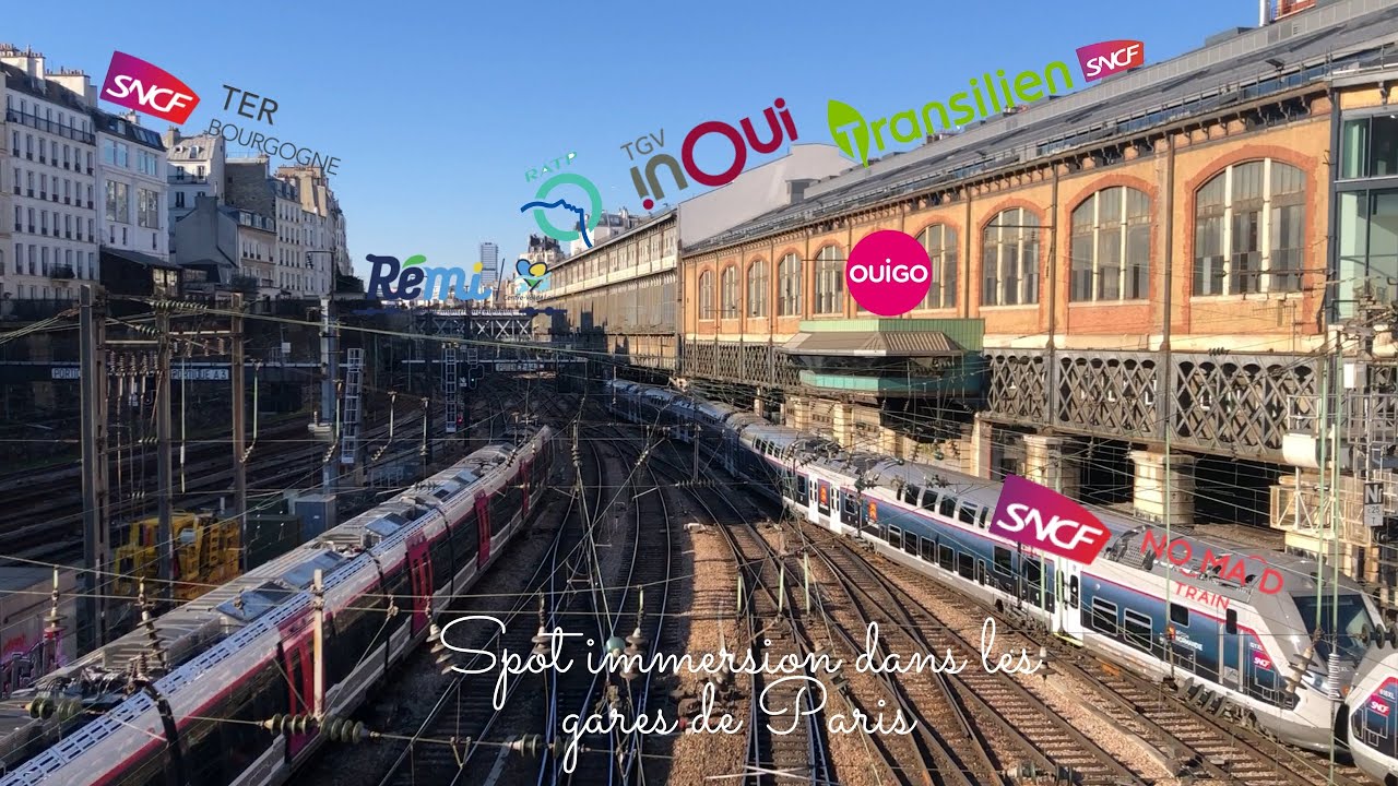 Spot Switch, Sur les Grandes Gares de Paris, Transilien, RER,