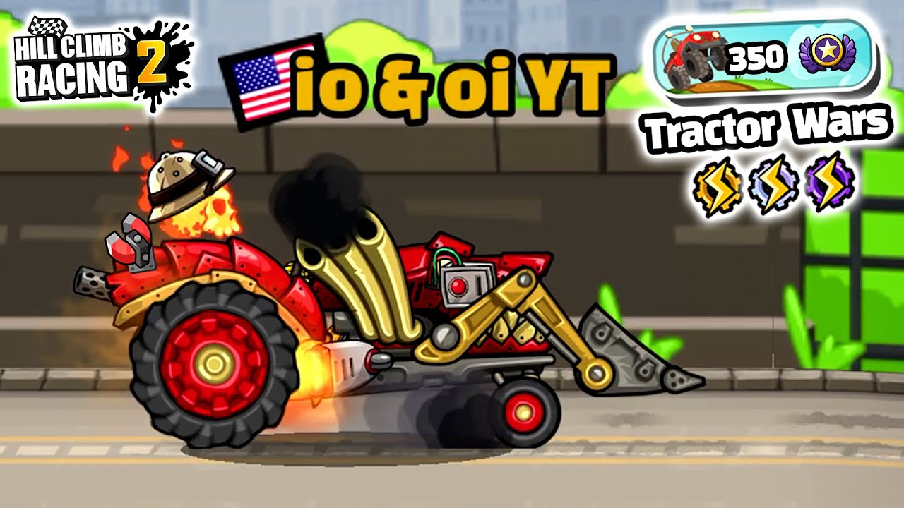 Hill Climb Racing - Charge into battle with audaciously overturned  agricultural equipment! This week's Hill Climb Racing 2 public event is  Tractor Wars🚜