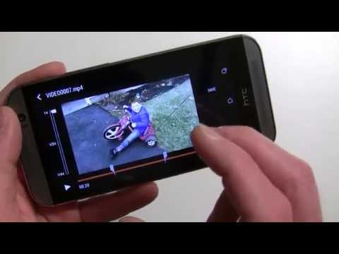 How to apply slow motion effects to your videos on the HTC One (M8)