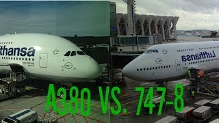 A380 vs 747-8i - Lufthansa Economy Class Flight Comparison!