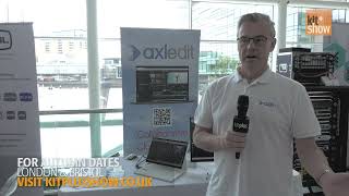 Axel AI with Axle Edit at KitPlus Show MediaCity 2022