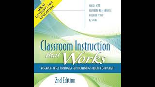 Classroom Instruction That Works: Research-Based Strategies for Increasing Student Achievement