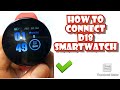D18 smartwatch  how to connect on smartphone  english  tutorial