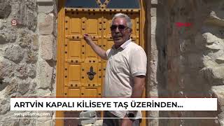 Artvi̇n Kapalı Kiliseye Taş Üzerinden Ziyaret