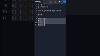 Tricky Python Problem for Beginners 😳 | List Slicing Trick #shorts