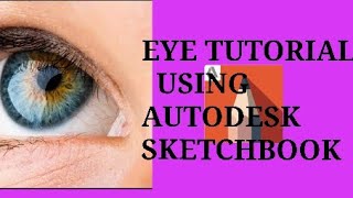 Eye Sketching tutorial using autodesk sketchbook (Beginner)