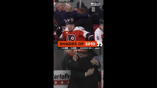 The Flyers clinched the playoffs with a shootout win in 2026 and 2010