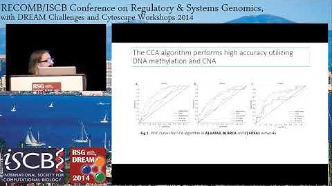 A canonical correlation analysis based dynamic Bayesian network... - Brittany Baur - RECOMB/RSG 2014