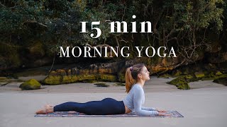 15 MIN MORNING YOGA | Full-body awakening