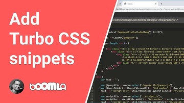 Add Turbo CSS code snippets to your website
