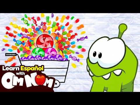 ¡Deliciosa explosión de dulces! | Dibuja y aprende con Om Nom