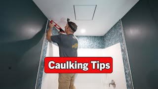 Caulking Tips for Metal Edging and Ceiling in a Tile Shower by Bathroom Remodeling Teacher 2,333 views 1 month ago 5 minutes, 35 seconds