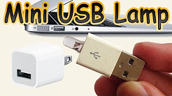 How to Make Homemade Mini USB Lamp (Lamp Apple)