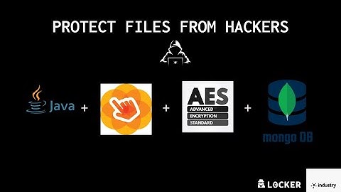 Java Application Security Demo: Protecting Files with JavaFX | MongoDB |  AES Encryption | Cyber