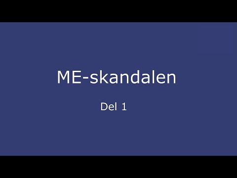 ME-skandalen del 1 av 2 (English subtitles)