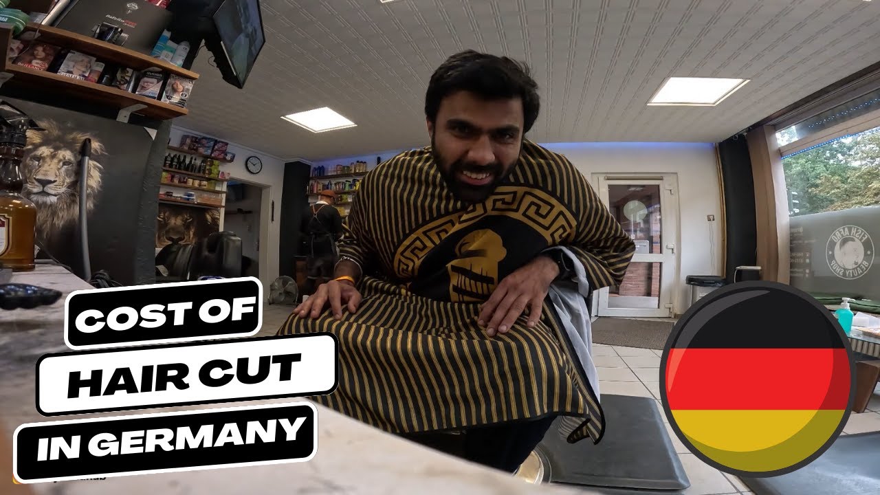 Cost of getting hair cut in Germany | #vlog175 - YouTube