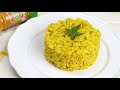 Arroz con cúrcuma de guarnición ¡MUY BUENO!