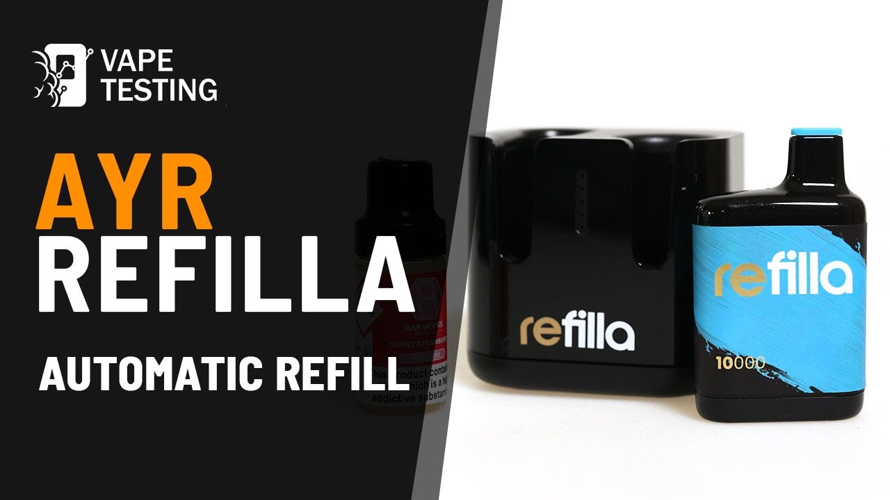 AYR Refilla Disposable Pod | Automatic Refill System - YouTube