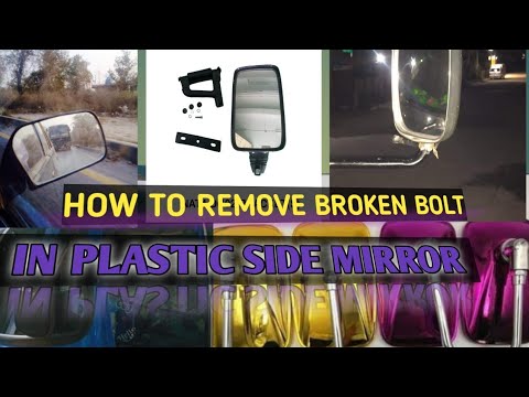 How To Remove Broken Stuck Bolt- Side Mirror /Using Miller welding