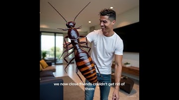 RONALDO VS COCKROACHES