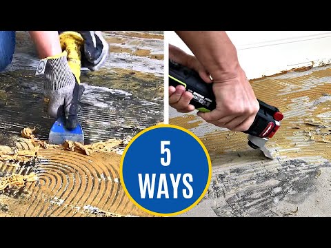 How to Remove Carpet Glue from Wood & Concrete Floors (2024)