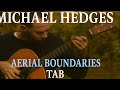 Guitar Tab: Michael Hedges - Aerial Boundaries - YouTube
