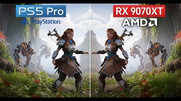 PS5 Pro DESTROYS RX 9070 XT ?! You WON’T Believe These Graphics !