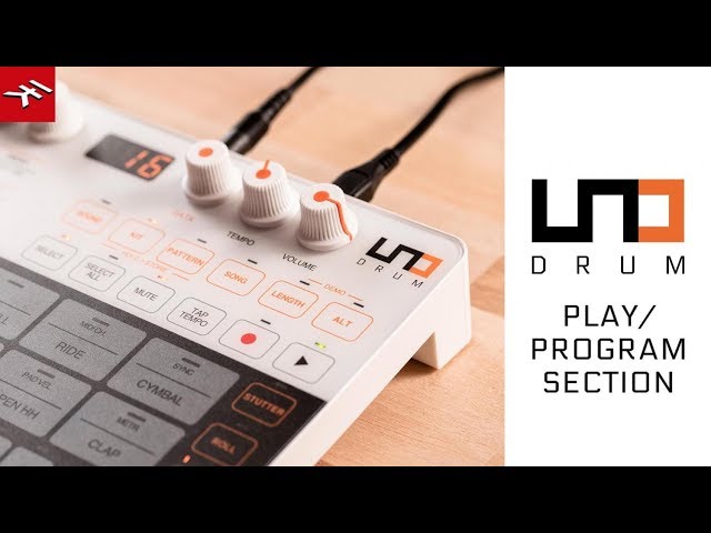 UNO Drum Tutorial: Play/Program Section - YouTube