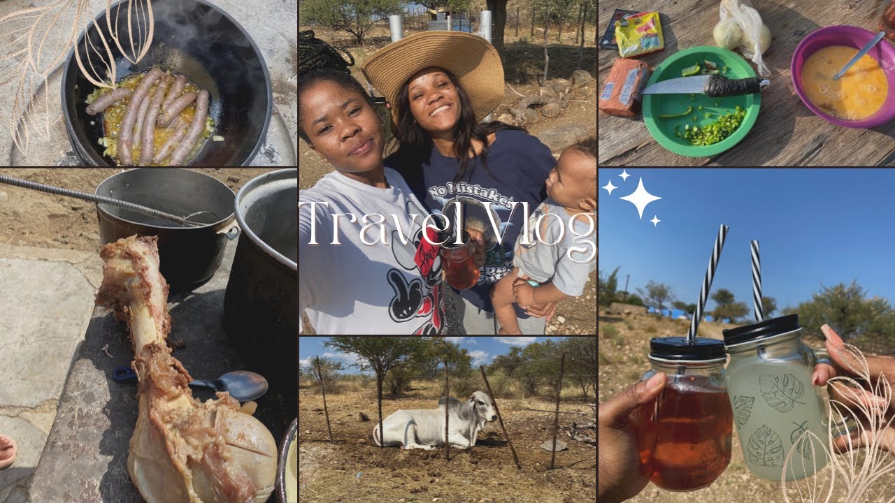 Travel Vlog| A Weekend Away From The City 🐄| Namibian YouTuber