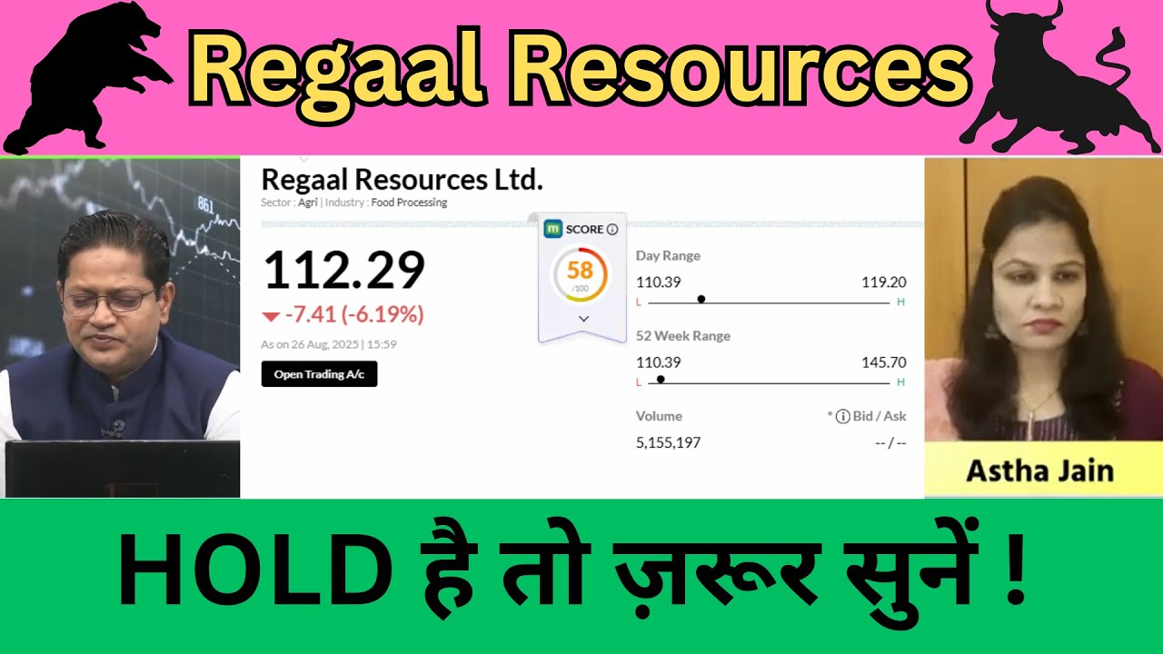 Regaal Resources Share Latest News | Regaal Resources Share Analysis !