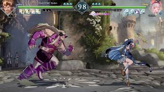 Ladiva vs Vikala (Hardest AI) Granblue Fantasy Versus Rising