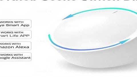 New Tuya ZigBee Smart Knob Switch DIY Wireless Scene Button Rotatable Dimmer Switch Home Appliances