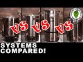 Spike Solo vs Brewtools B80 vs G70 vs Brewzilla 65L vs Clawhammer supply Large system comparison