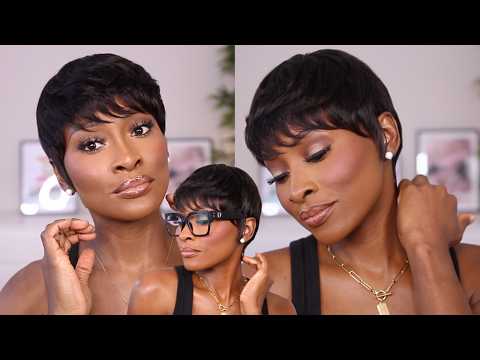 EFFORTLESS THROW ON AND GO PIXIE WIG UNDER $90!!! | LUVME HAIR