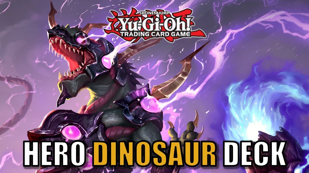 DESTROY EVERY BOARD WITH DINO DNA - Yu-Gi-Oh! - DINOSAUR HERO DECK PROFILE - Post Burst of Destiny