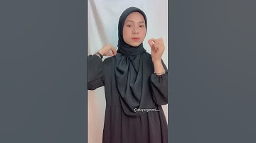 TUTORIAL HIJAB ‼️ #hijabsegiempat #tutorialhijab #tutorialsegiempatoval