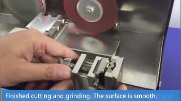 Automatic terminal cutting grinding machine terminal cross section analyzer