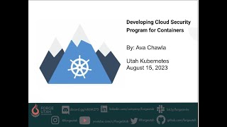 Developing Cloud Security Program for Containers
