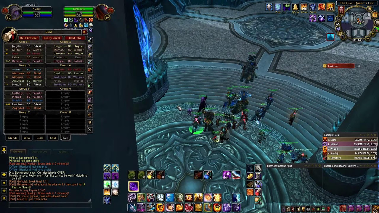 WoW ICC 25m Run Warmane - Shadow Priest POV