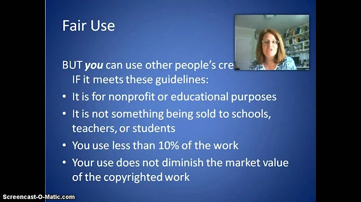 IPT 286 Intro to Copyright Law and Fair Use